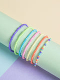 Set of 7 everyday bracelets 🌈✨